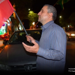 تجمع انقلابی ایستگاه طاق تبریز
