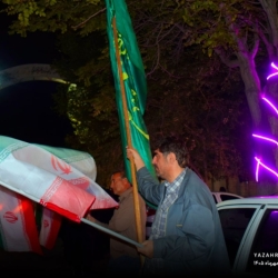 تجمع انقلابی ایستگاه طاق تبریز