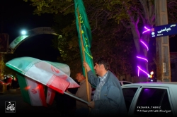 تجمع انقلابی ایستگاه طاق تبریز