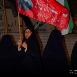 تجمع انقلابی ایستگاه طاق تبریز