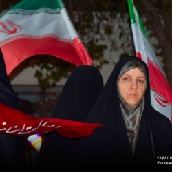 تجمع انقلابی ایستگاه طاق تبریز
