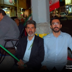 تجمع انقلابی ایستگاه طاق تبریز