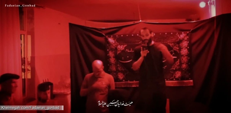 گزارش تصویری جلسه روضه هفتگی مهمان شهید روح الله باقری - هیئت فدائیان حسین (ع) گنبدکاووس