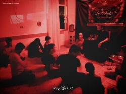 گزارش تصویری جلسه روضه هفتگی مهمان شهید روح الله باقری - هیئت فدائیان حسین (ع) گنبدکاووس