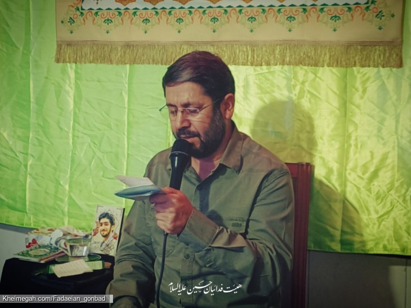 گزارش تصویری ولادت حضرت زینب(س) ۱۴۰۴ - کربلایی جواد مجیدی - هیئت فدائیان حسین (ع) گنبدکاووس