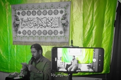 گزارش تصویری ولادت حضرت زینب(س) ۱۴۰۴ - کربلایی جواد مجیدی - هیئت فدائیان حسین (ع) گنبدکاووس
