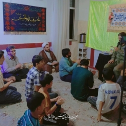 گزارش تصویری ولادت حضرت زینب(س) ۱۴۰۴ - کربلایی جواد مجیدی - هیئت فدائیان حسین (ع) گنبدکاووس