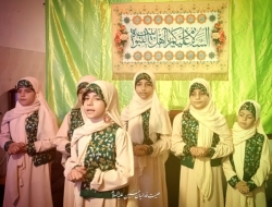 گزارش تصویری ولادت حضرت زینب(س) ۱۴۰۴ - گروه سرود دختران مهنا - هیئت فدائیان حسین (ع) گنبدکاووس