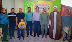 گزارش تصویری ولادت حضرت زینب(س) ۱۴۰۴ - عکس دسته جمعی و یادگاری - هیئت فدائیان حسین (ع) گنبدکاووس