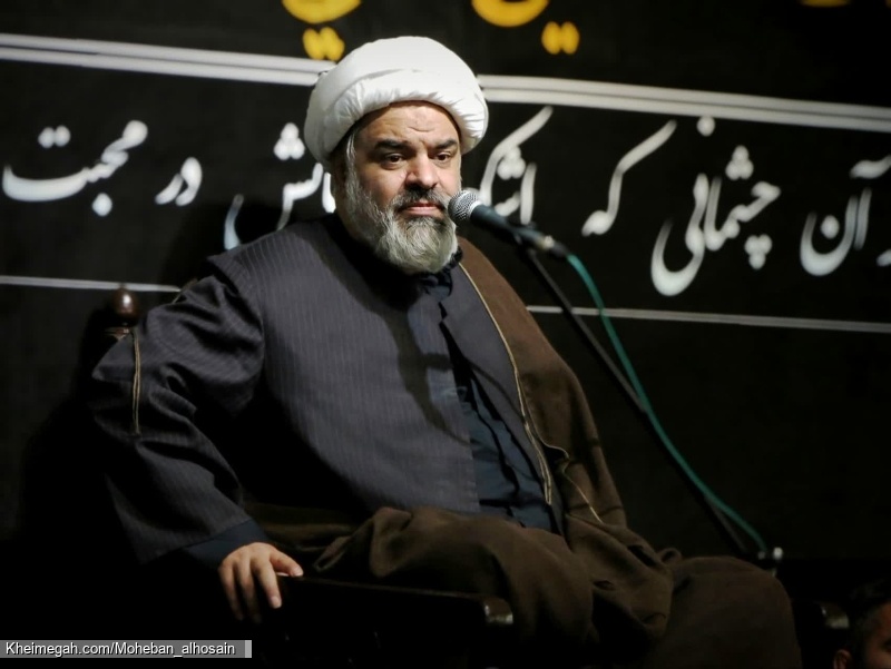 مراسم چهلمین روز عروج ذاکر اهل بیت کربلایی علی کلهری