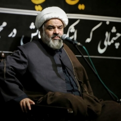 مراسم چهلمین روز عروج ذاکر اهل بیت کربلایی علی کلهری
