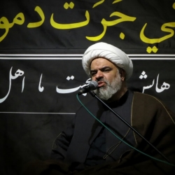 مراسم چهلمین روز عروج ذاکر اهل بیت کربلایی علی کلهری