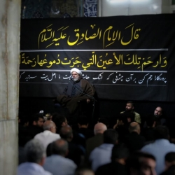 مراسم چهلمین روز عروج ذاکر اهل بیت کربلایی علی کلهری