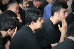 مراسم چهلمین روز عروج ذاکر اهل بیت کربلایی علی کلهری