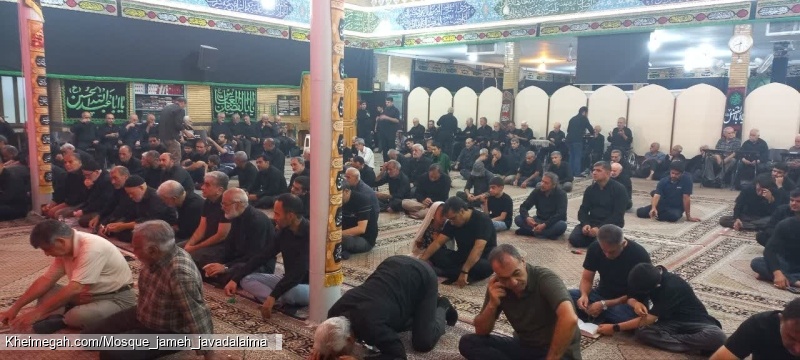 مراسم شب هفتم محرم ۱۴۰۴
