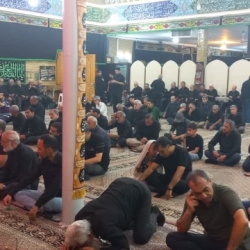 مراسم شب هفتم محرم ۱۴۰۴