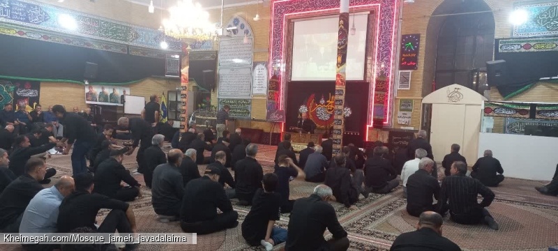 مراسم شب هشتم محرم ۱۴۰۴