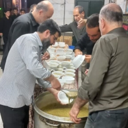 مراسم شب هشتم محرم ۱۴۰۴