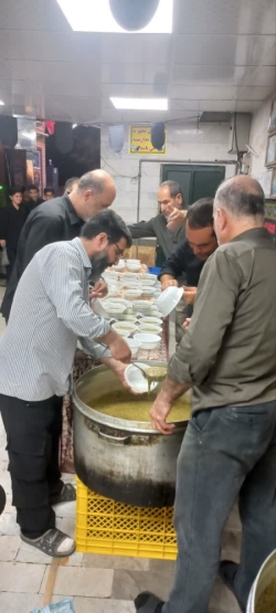 مراسم شب هشتم محرم ۱۴۰۴