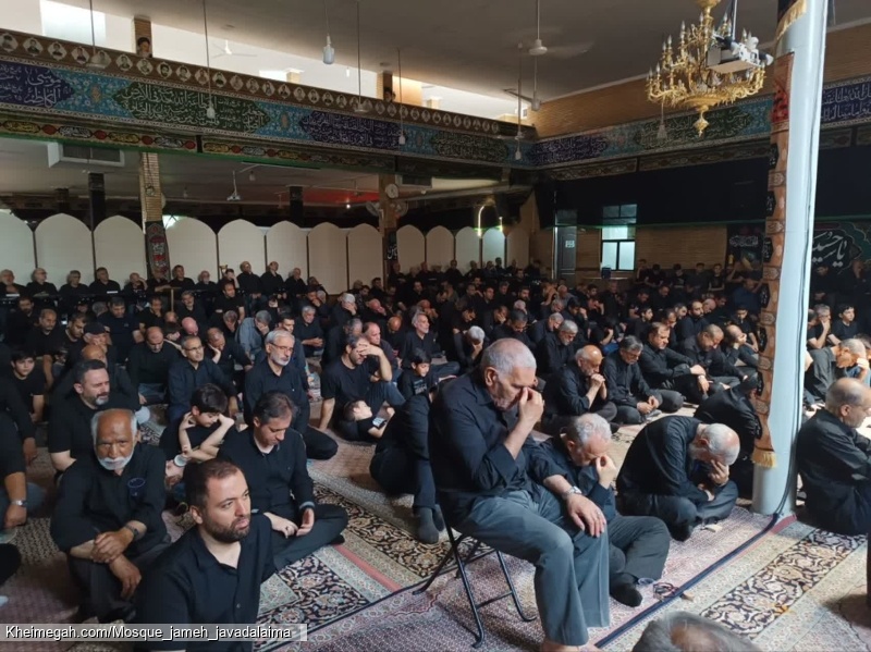 مراسم ظهر تاسوعا محرم ۱۴۰۴
