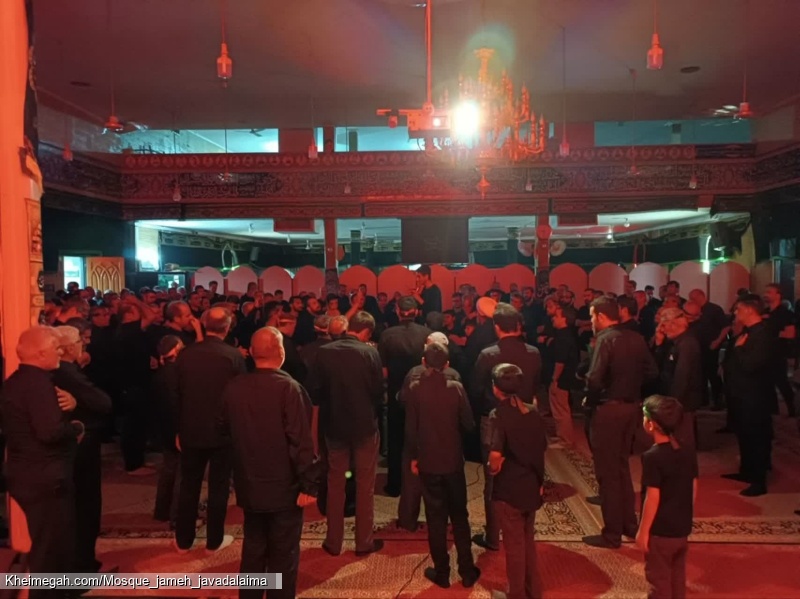 مراسم شب عاشورا محرم ۱۴۰۴