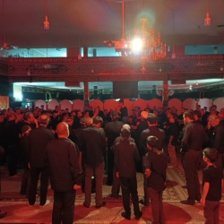 مراسم شب عاشورا محرم ۱۴۰۴