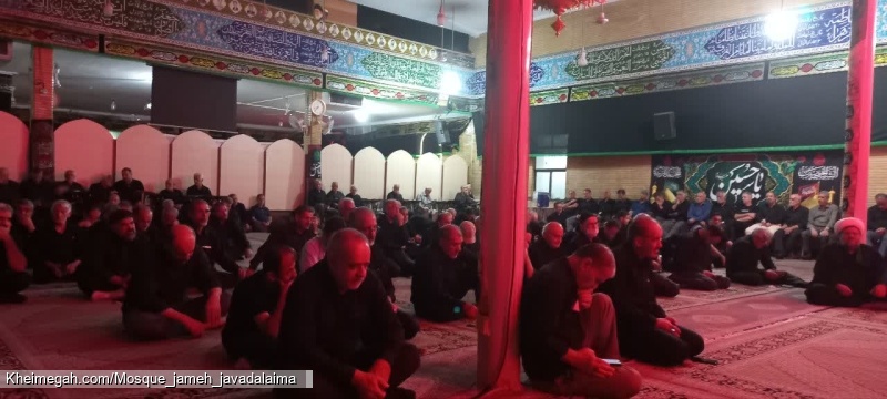 مراسم شب دوازدهم محرم ۱۴۰۴