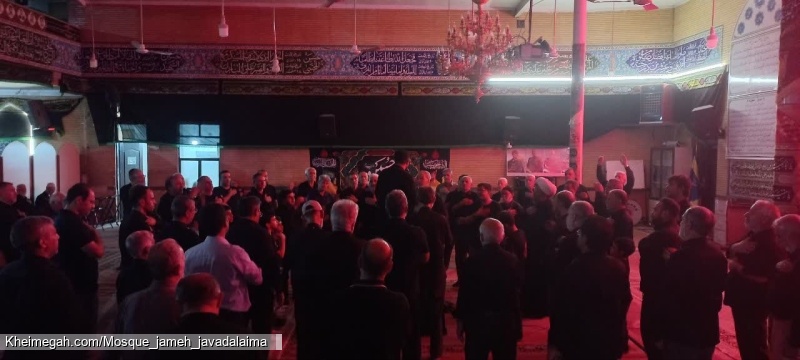 مراسم شب دوازدهم محرم ۱۴۰۴