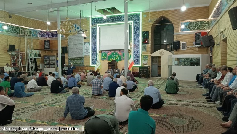 مراسم میلاد پیامبر و امام صادق