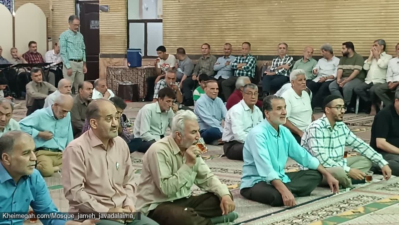 مراسم میلاد پیامبر و امام صادق