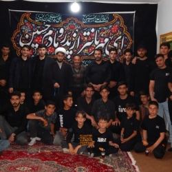 مراسم بمناسبت طشت گذاری دهه اول محرم الحرام ۱۴۰۴هیئت فاطمیون آلاچمن