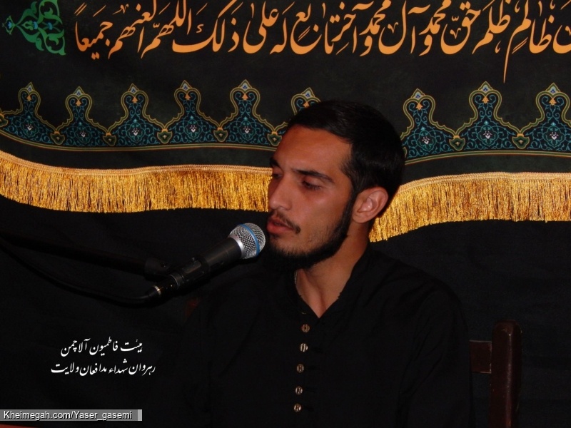 گزارش_تصویری  روضه هفتگی
