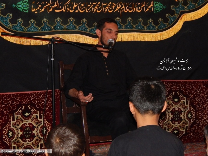 گزارش_تصویری  روضه هفتگی