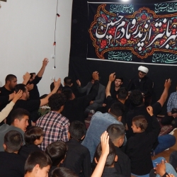 مراسم بمناسبت طشت گذاری دهه اول محرم الحرام ۱۴۰۴هیئت فاطمیون آلاچمن