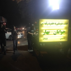 هیئت متوسلین به حضرت رقیه جوانان بهار تهران