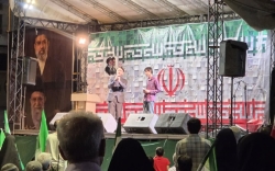 رجز خوانی مداح اهل بیت سیدسپهرهاشمی دهکردی
