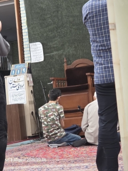 گزارش تصویری مداح اهل بیت سیدسپهرهاشمی دهکردی