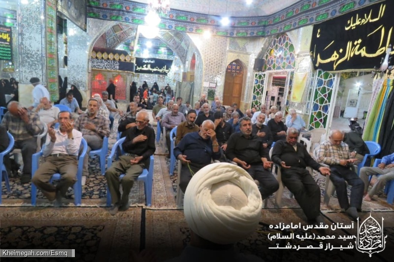 گزارش تصویری دهه سوم محرم آستان مقدس امامزاده سید محمد علیه السلام قصردشت شیراز