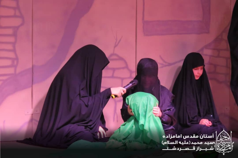 شهادت حضرت رقیه  روابط عمومی آستان مقدس امامزاده سید محمد علیه السلام قصردشت شیراز