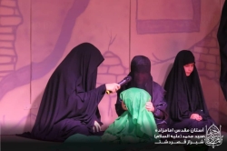 شهادت حضرت رقیه  روابط عمومی آستان مقدس امامزاده سید محمد علیه السلام قصردشت شیراز