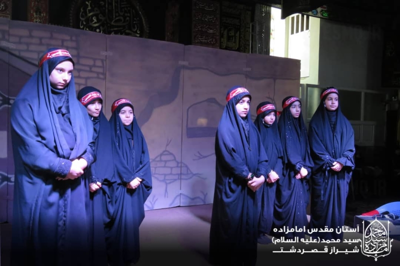 شهادت حضرت رقیه  روابط عمومی آستان مقدس امامزاده سید محمد علیه السلام قصردشت شیراز