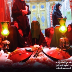 گزارش تصویری شب دوم مراســم   سخنـران حجتــــ الاسلام محمــد حسیـن حدائــق   مـداح حــاج