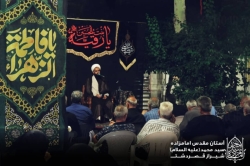 گزارش تصویری شب دوم مراســم   سخنـران حجتــــ الاسلام محمــد حسیـن حدائــق   مـداح حــاج