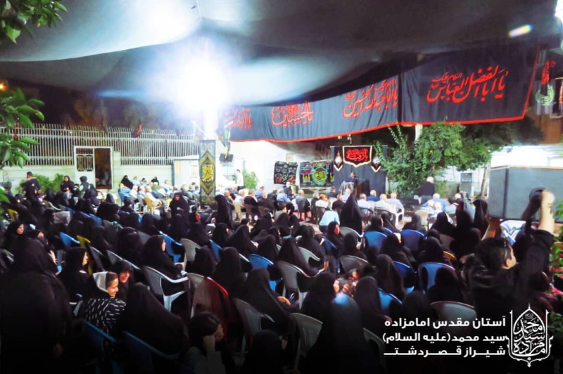 گزارش تصویری شب دوم مراســم   سخنـران حجتــــ الاسلام محمــد حسیـن حدائــق   مـداح حــاج