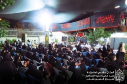 گزارش تصویری شب دوم مراســم   سخنـران حجتــــ الاسلام محمــد حسیـن حدائــق   مـداح حــاج