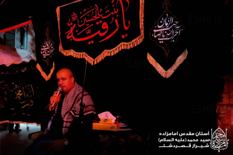 گزارش تصویری شب دوم مراســم   سخنـران حجتــــ الاسلام محمــد حسیـن حدائــق   مـداح حــاج