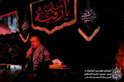 گزارش تصویری شب دوم مراســم   سخنـران حجتــــ الاسلام محمــد حسیـن حدائــق   مـداح حــاج