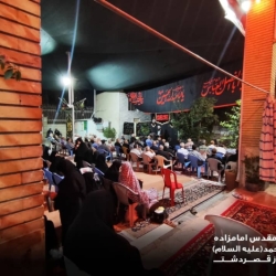 گزارش تصویری مراســم عزادارے شهادتـــ امام حسن مجتبے (ع)   سخنـران حجتــــ الاسلام محمــد حسی