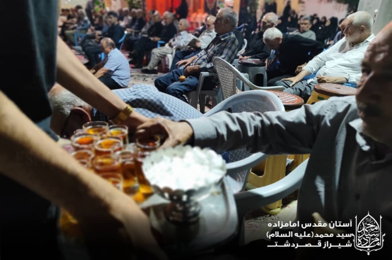 گزارش تصویری مراســم عزادارے شهادتـــ امام حسن مجتبے (ع)   سخنـران حجتــــ الاسلام محمــد حسی