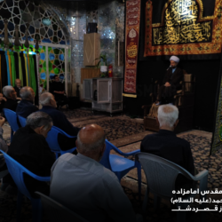 گزارش تصویری مراســم عزادارے اربعین حضرت اباعبدالله حسین (ع) و یاران با وفایش    سخنـران حجتـ